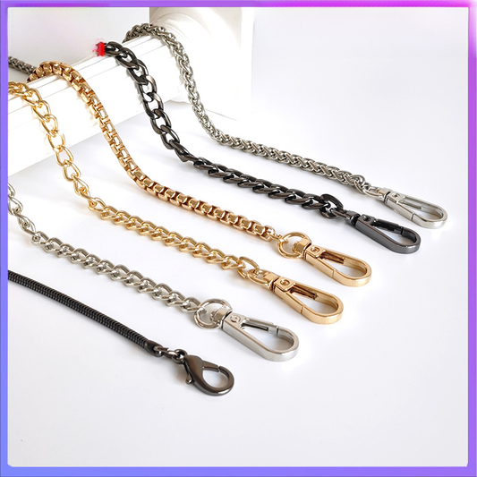 DIY Woven Metal Bag Strap