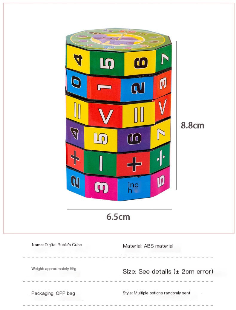 Math Mastery Cylinder Toy