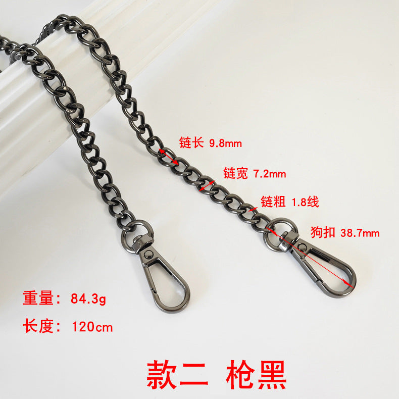 DIY Woven Metal Bag Strap