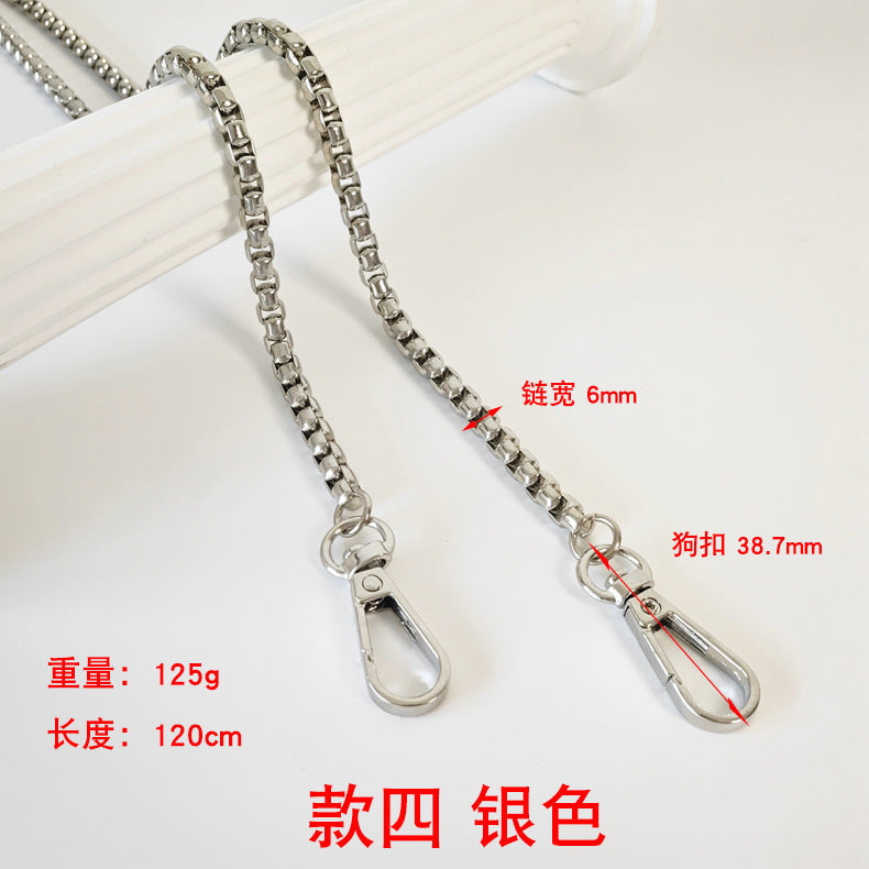 DIY Woven Metal Bag Strap