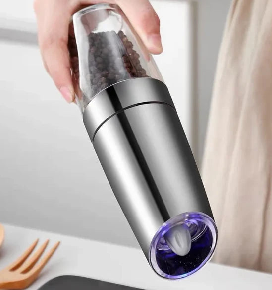 Automatic Gravity Salt And Pepper Grinder Set
