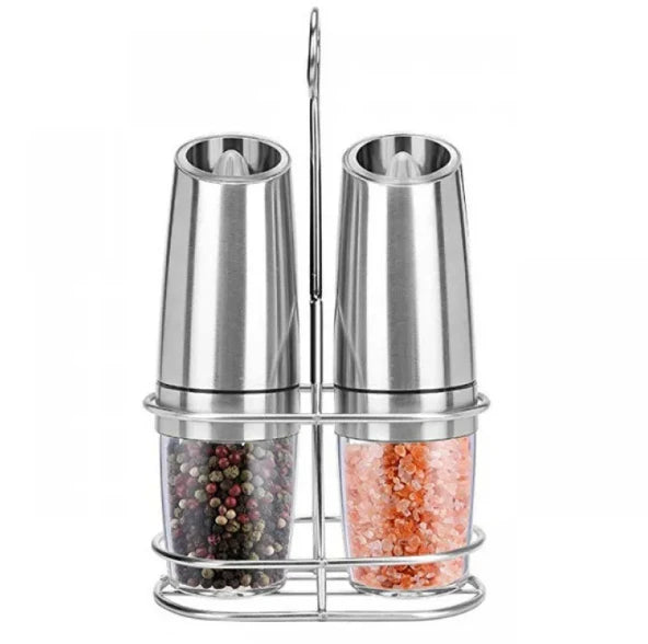Automatic Gravity Salt And Pepper Grinder Set