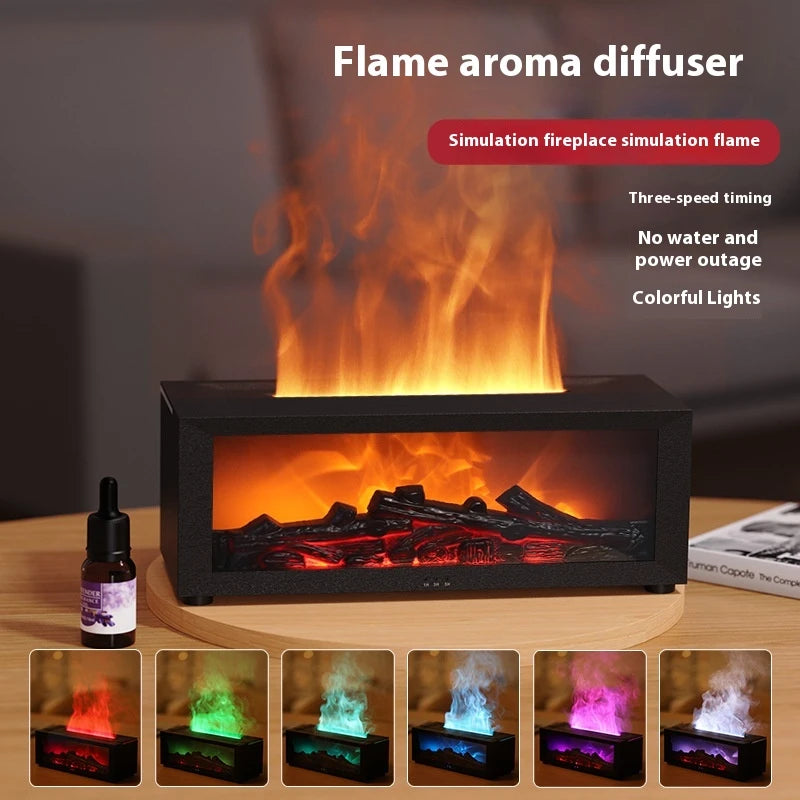 Flame Effect Essential Oil Diffuser