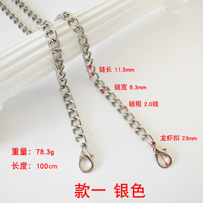 DIY Woven Metal Bag Strap