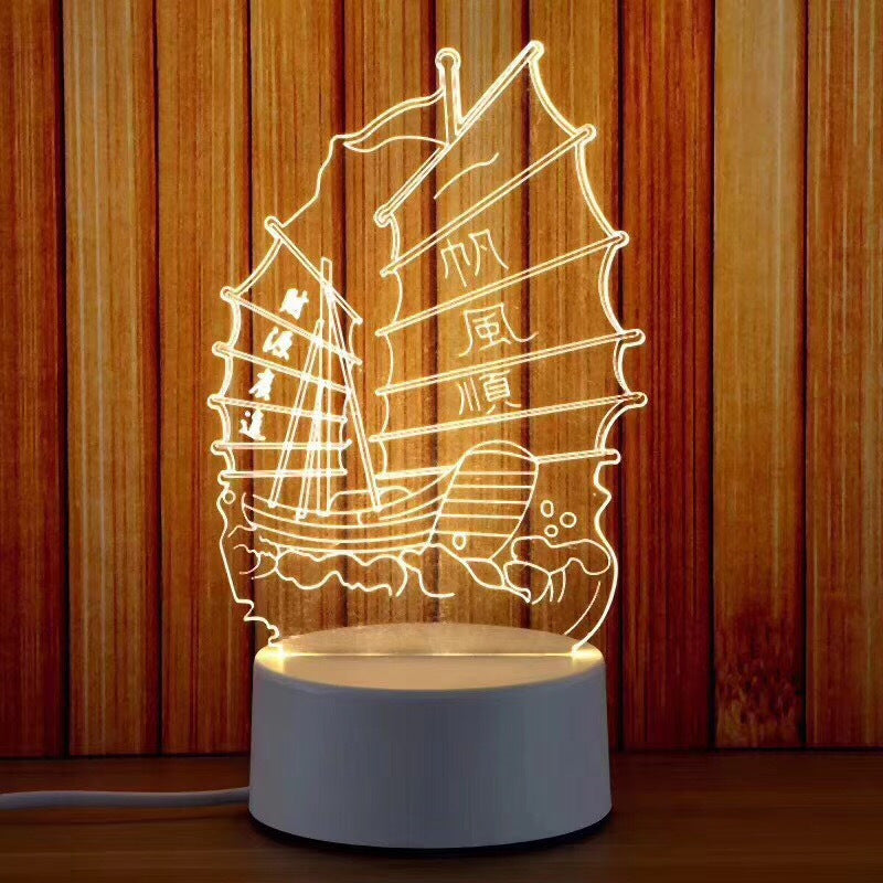 Smart Glow 3D Art Lamp