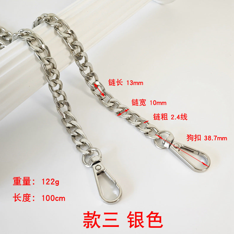 DIY Woven Metal Bag Strap