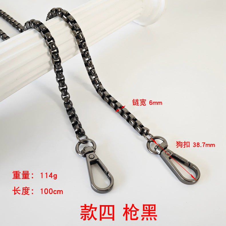 DIY Woven Metal Bag Strap