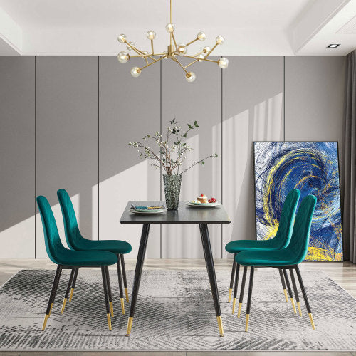 Smart Modern Black Dining Table