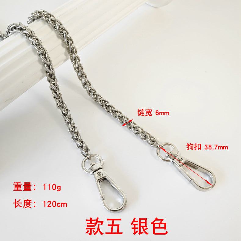 DIY Woven Metal Bag Strap