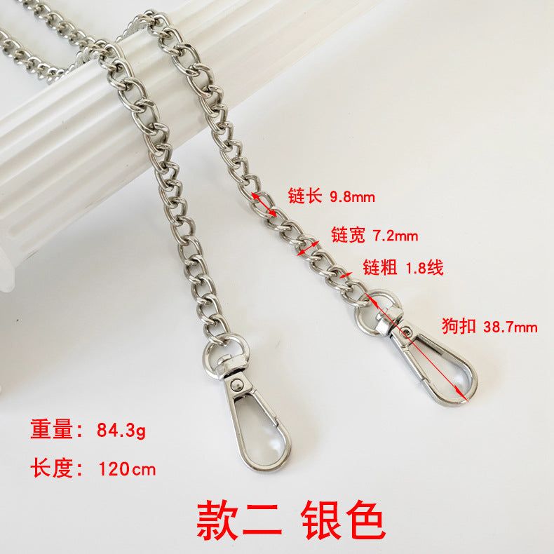 DIY Woven Metal Bag Strap