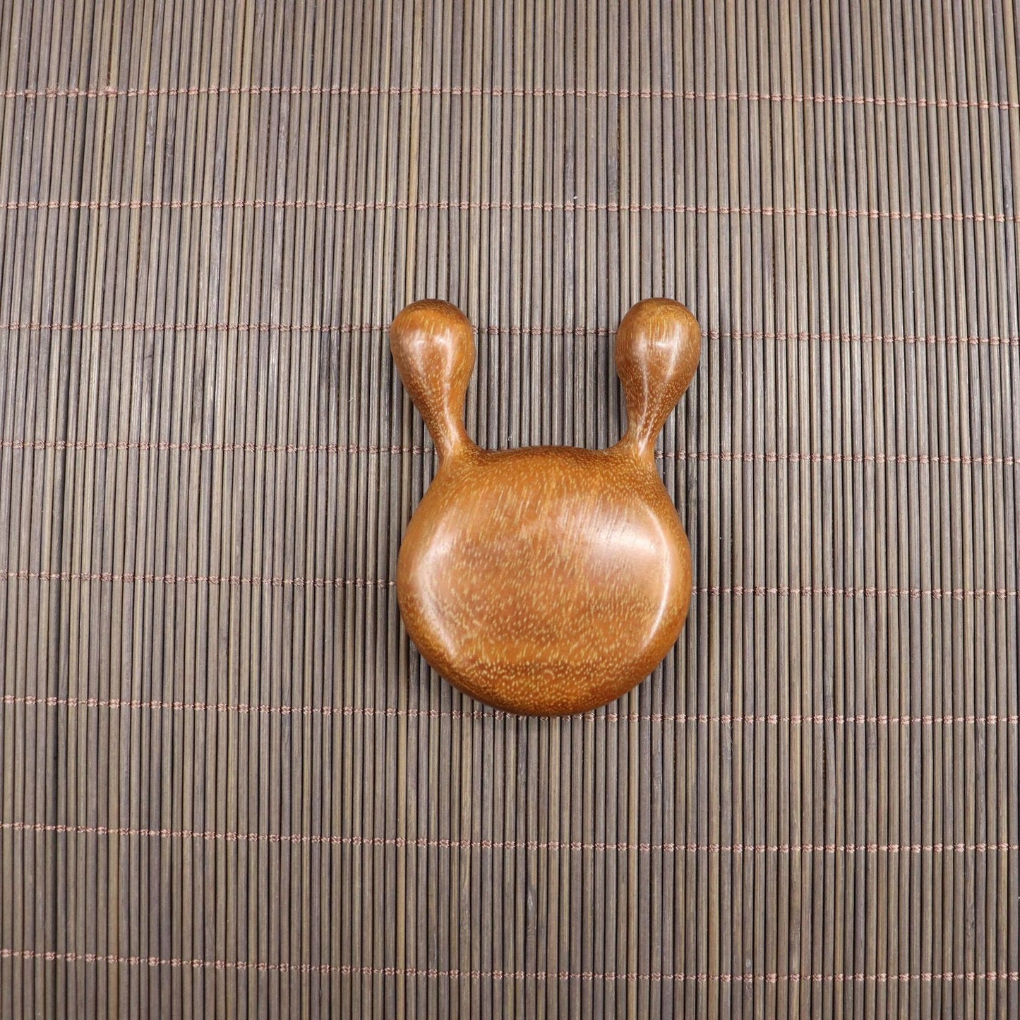 Golden Sandalwood Five-Tooth Comb