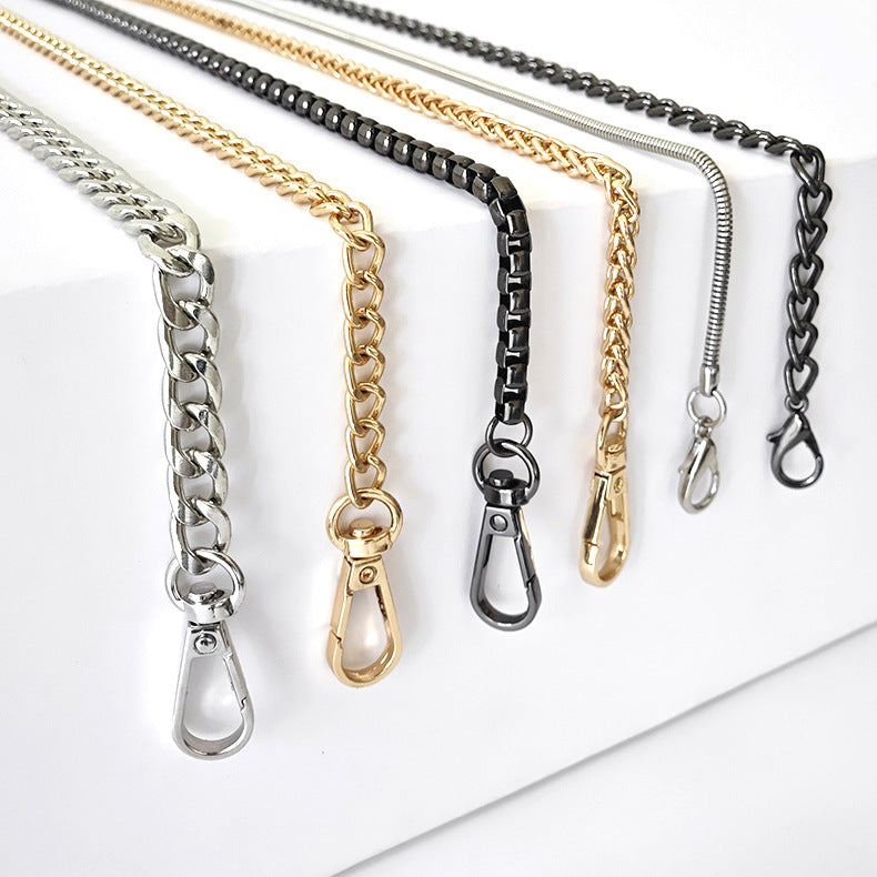 DIY Woven Metal Bag Strap