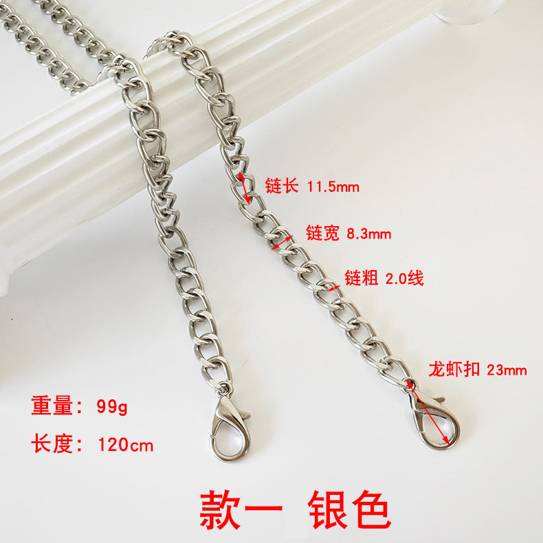 DIY Woven Metal Bag Strap