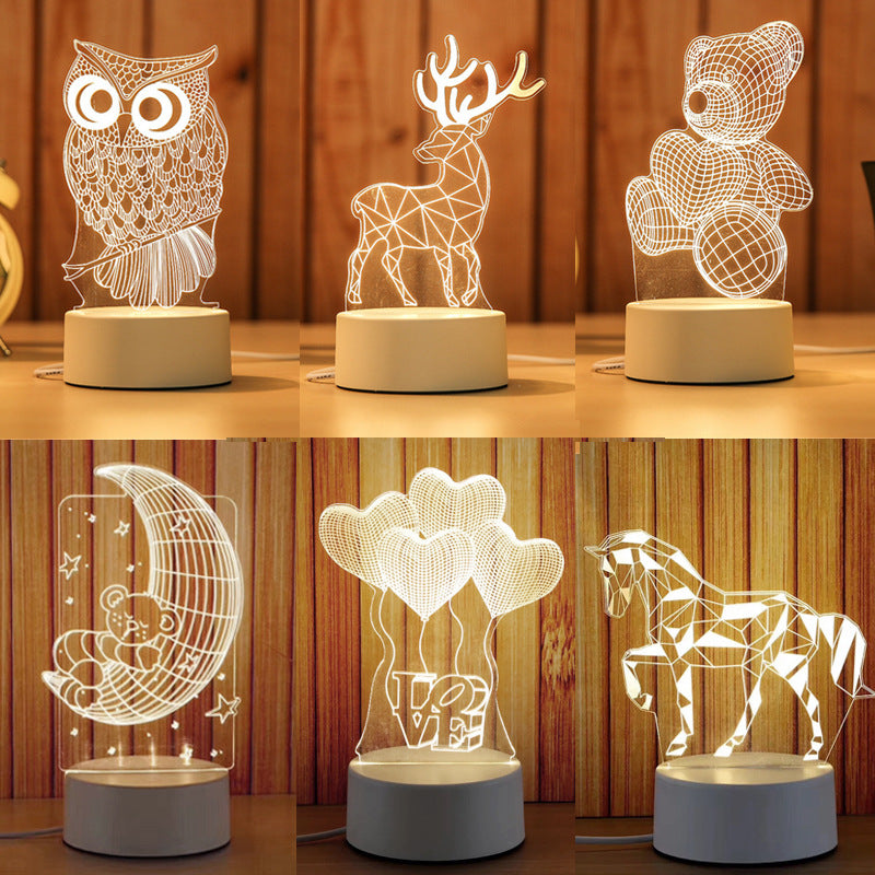 Smart Glow 3D Art Lamp