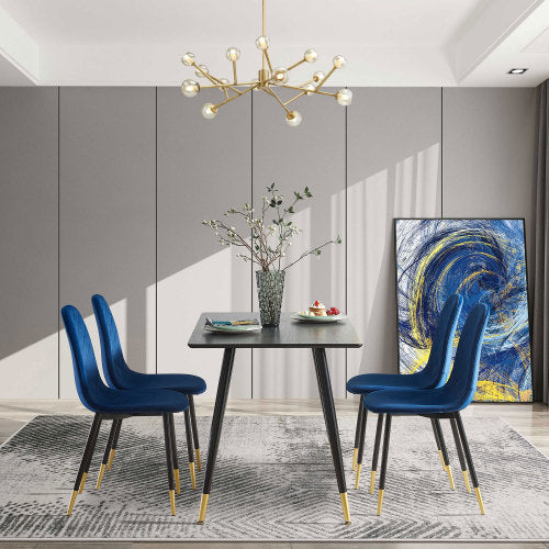 Smart Modern Black Dining Table