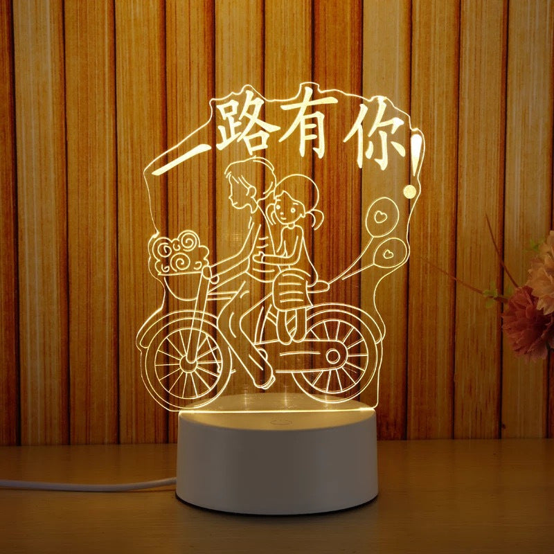 Smart Glow 3D Art Lamp
