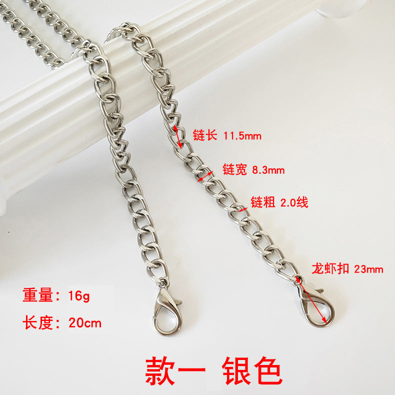 DIY Woven Metal Bag Strap