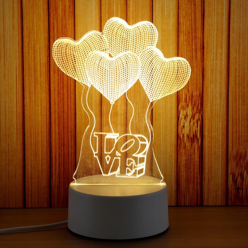 Smart Glow 3D Art Lamp