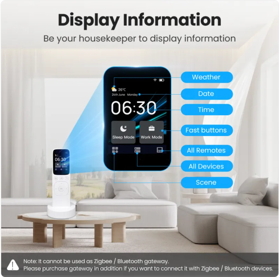 Smart Home Command Center with Dock