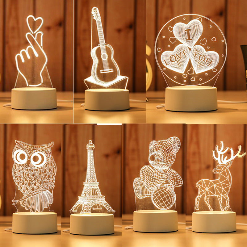 Smart Glow 3D Art Lamp