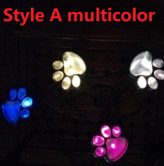 Luminous Bear Paw Solar Light