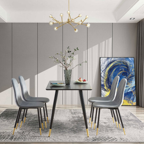 Smart Modern Black Dining Table