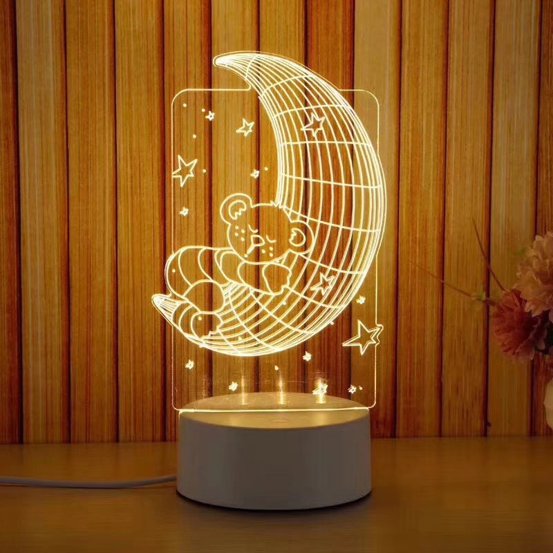 Smart Glow 3D Art Lamp