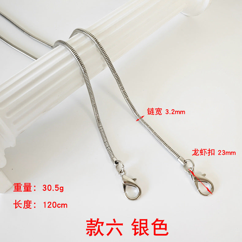 DIY Woven Metal Bag Strap
