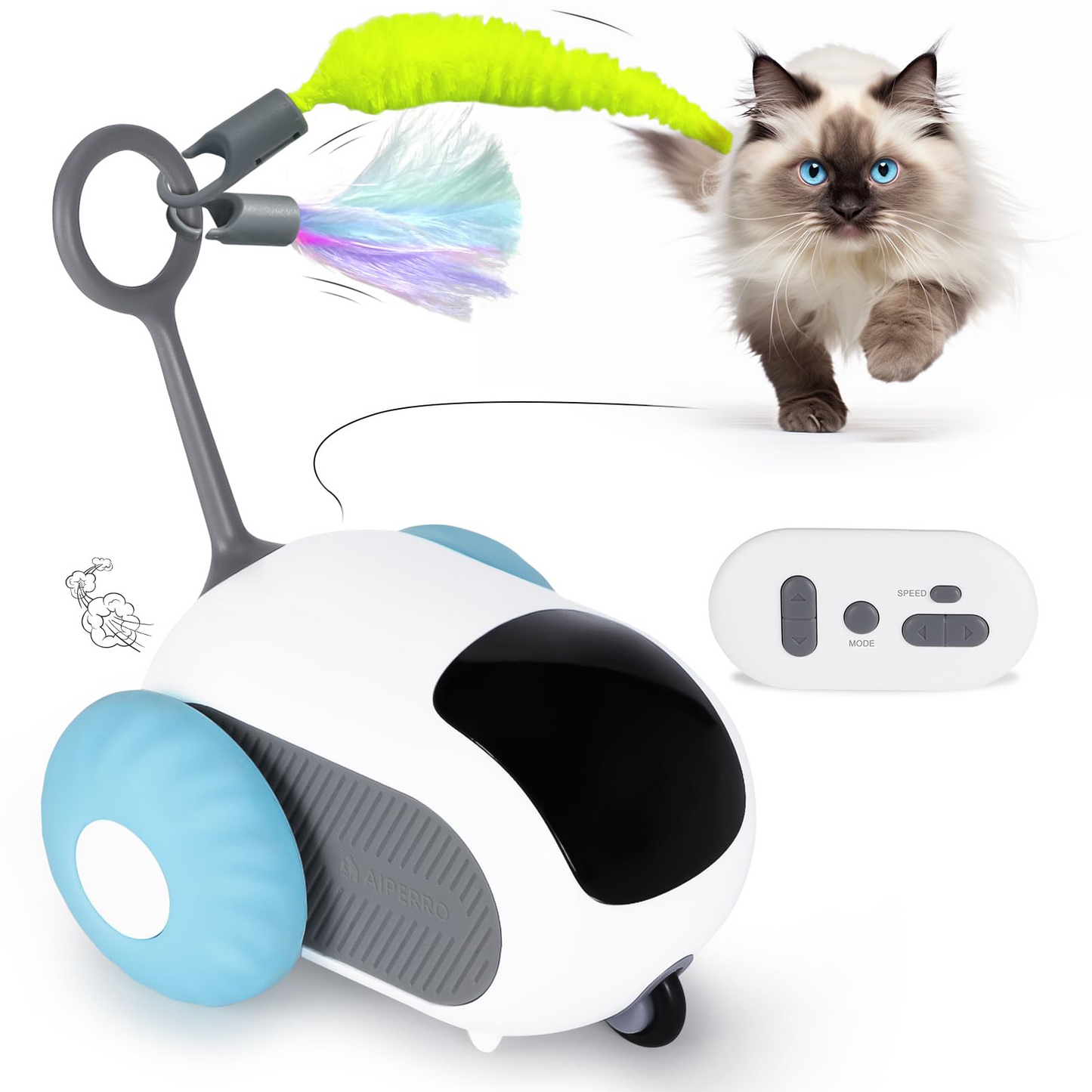AutoChase Pet Play Car