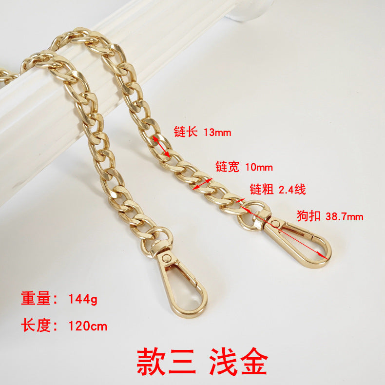 DIY Woven Metal Bag Strap