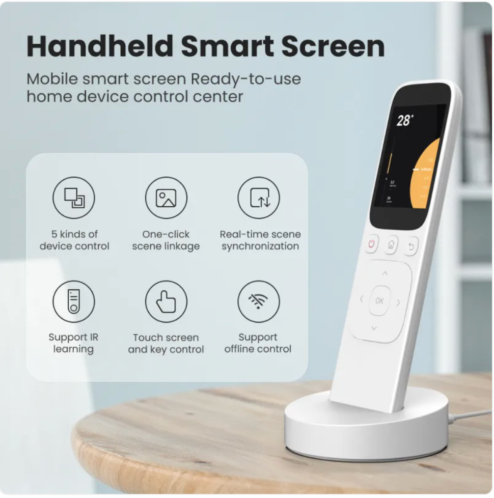 Smart Home Command Center with Dock
