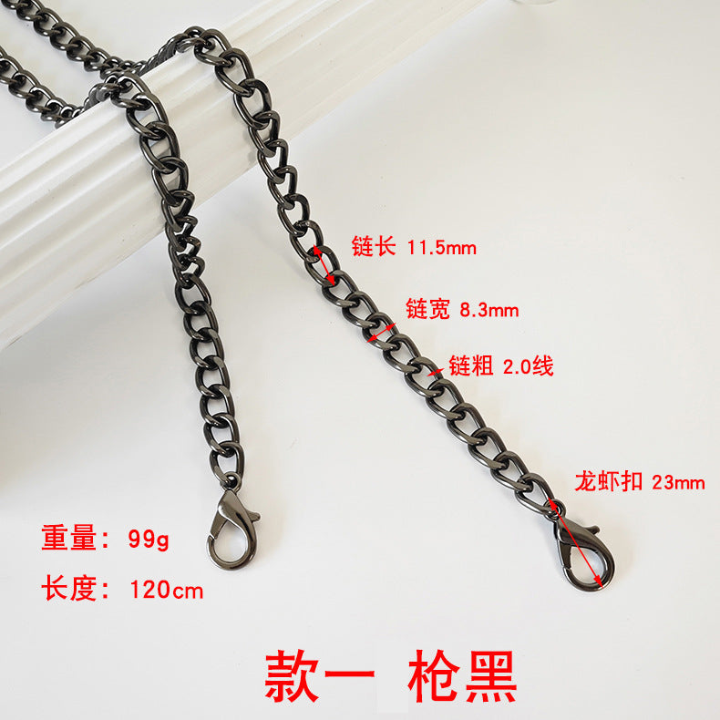 DIY Woven Metal Bag Strap