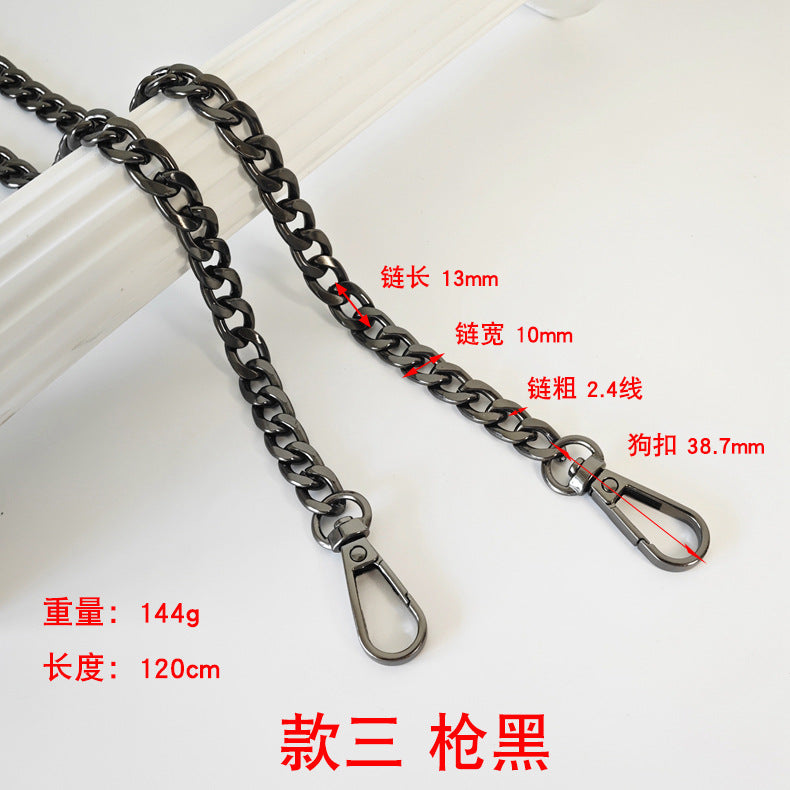 DIY Woven Metal Bag Strap