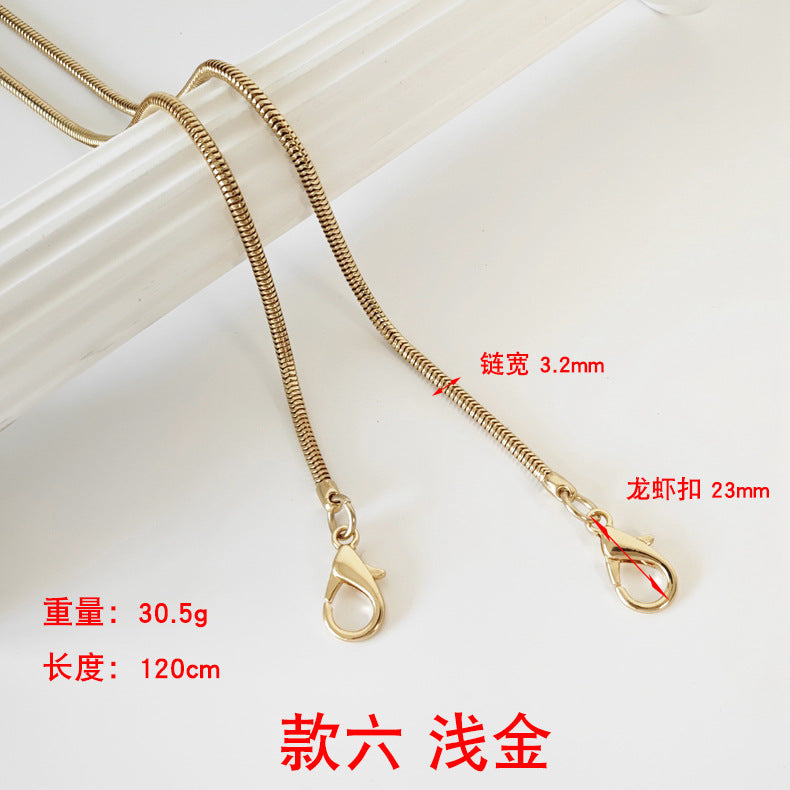 DIY Woven Metal Bag Strap
