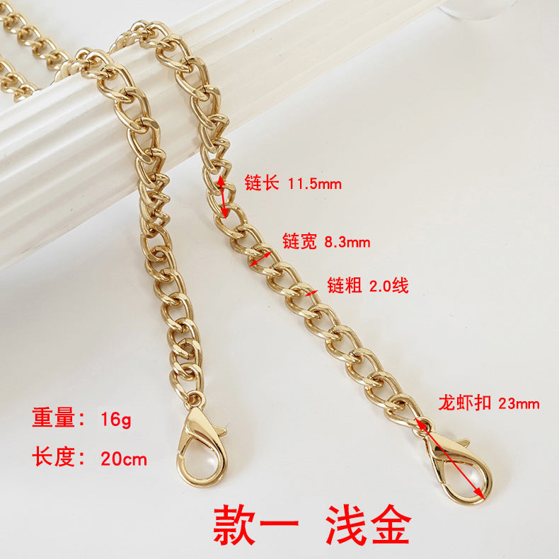 DIY Woven Metal Bag Strap