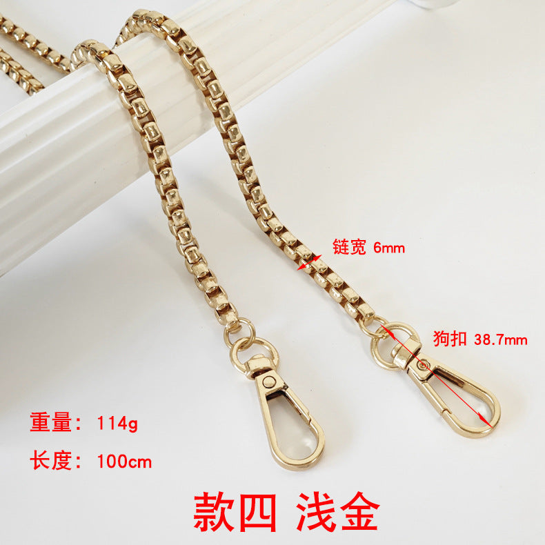 DIY Woven Metal Bag Strap