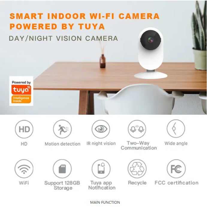 Tuya 200W HD Smart Indoor Cam