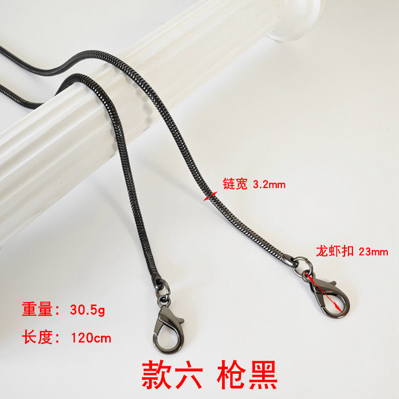 DIY Woven Metal Bag Strap